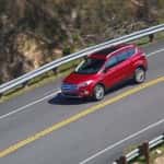2017 Ford Escape on the road