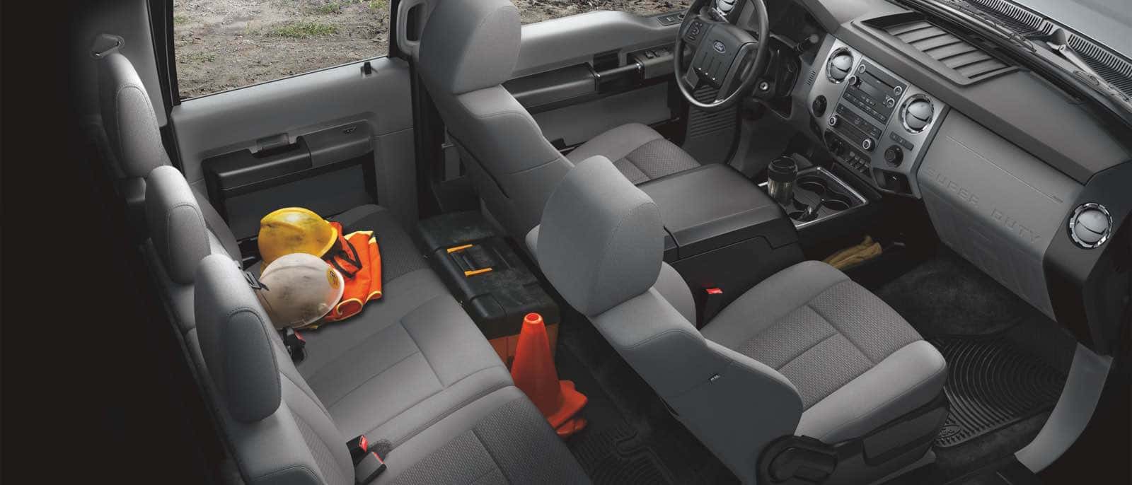 2016 Ford Super Duty spacious interior