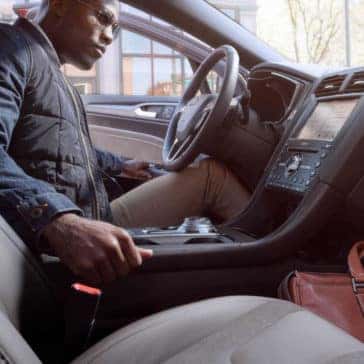 Driver in 2018 Ford Fusion