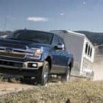 Ford F-150 Towing a Horse Trailer