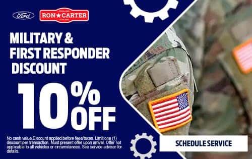 Military and First Responder Discount