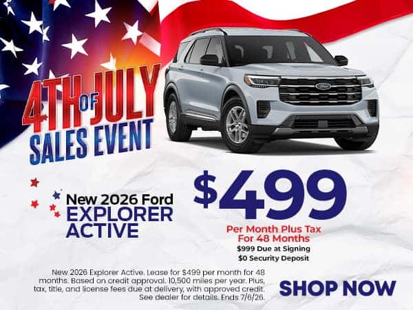 New 2026 Ford Explorer Active
