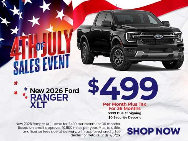 New 2026 Ford Ranger XLT