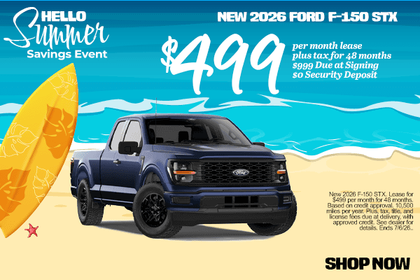 New 2026 Ford F-150 STX