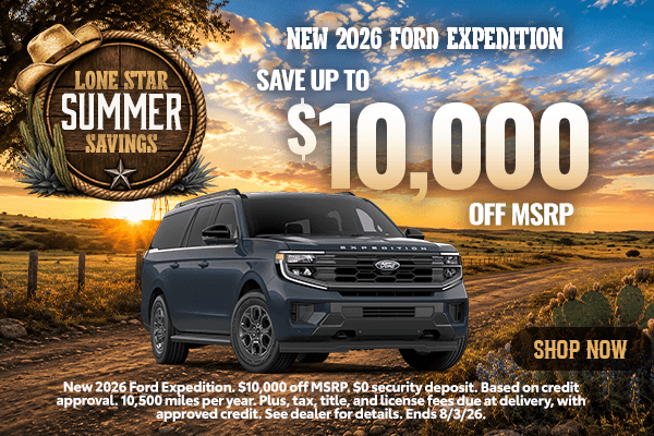 New 2026 Ford Expedition