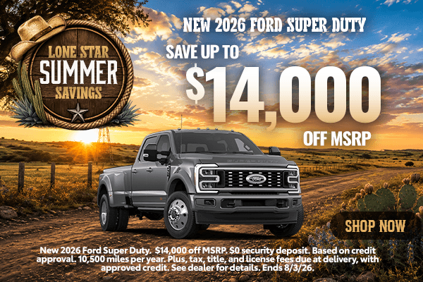 New 2026 Ford Super Duty