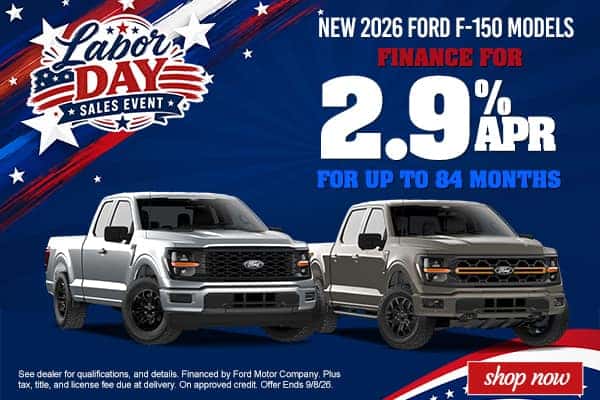 New 2026 Ford F-150 Models