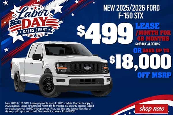 New 2026 Ford F-150 STX