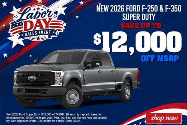 New 2026 Ford F-250 & F-350 Super Duty