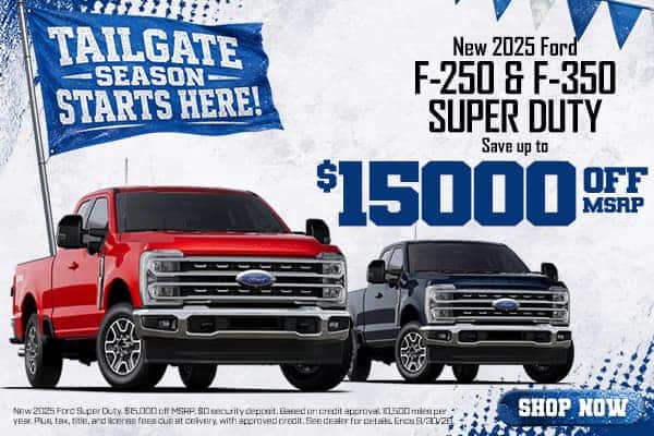 New 2025 Ford F-250 & F-350 Super Duty