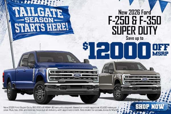 New 2026 Ford F-250 & F-350 Super Duty