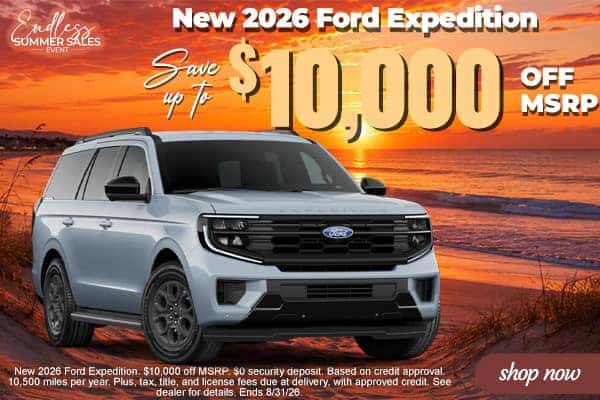 New 2026 Ford Expedition