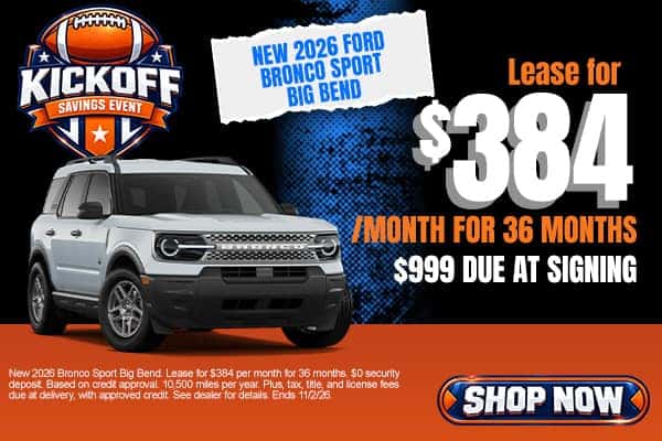 New 2026 Ford Bronco Sport Big Bend
