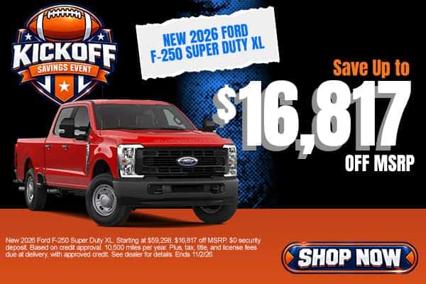 New 2026 Ford F-250 Super Duty XL