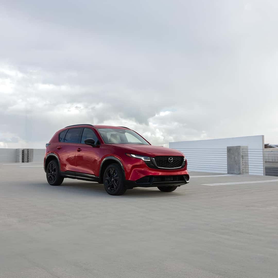 2026 Mazda CX-5 exterior rear three-quarter view