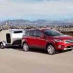 2020 Ford Escape Towing a Trailer