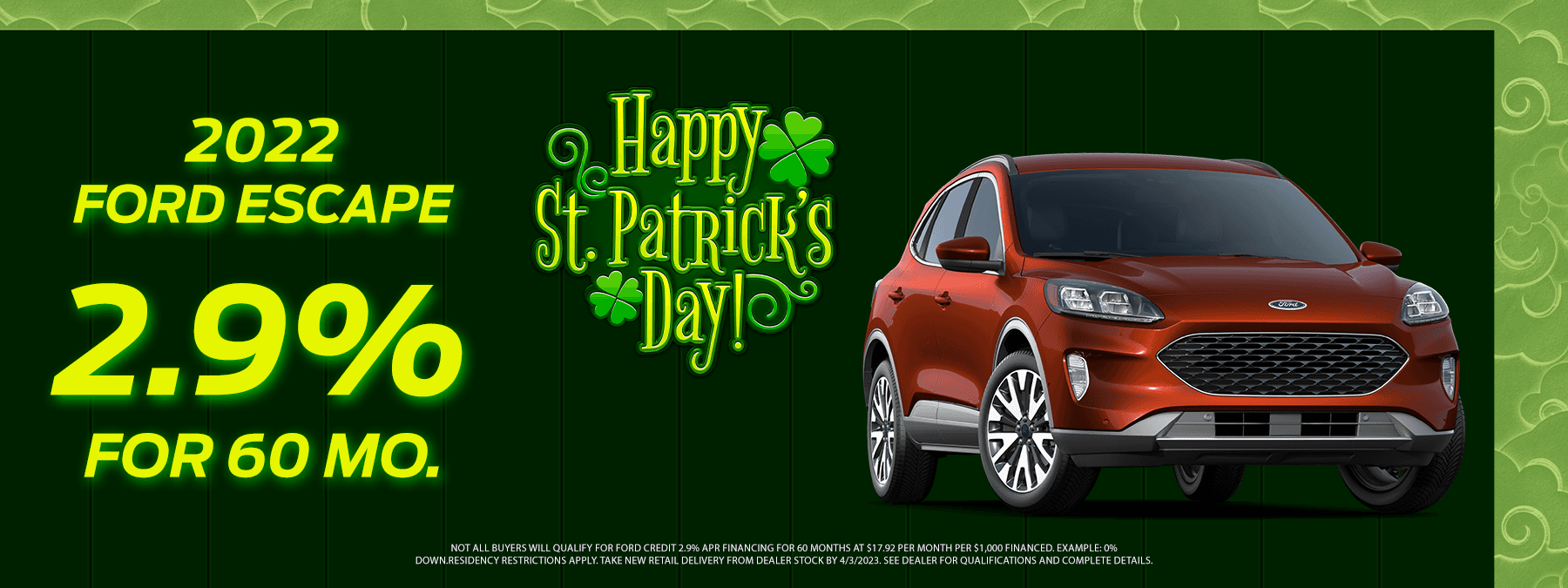 SMF &#8211; March Escape Incentive 2.9