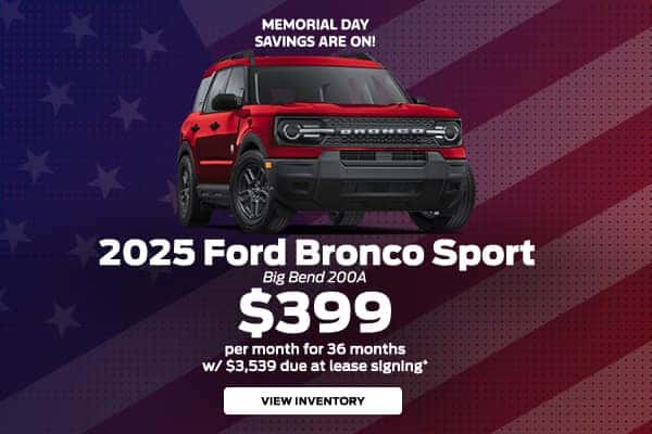 2025 Ford Bronco Sport