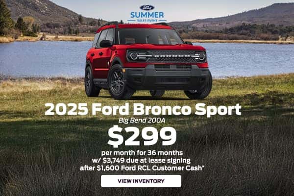 2025 Ford Bronco Sport