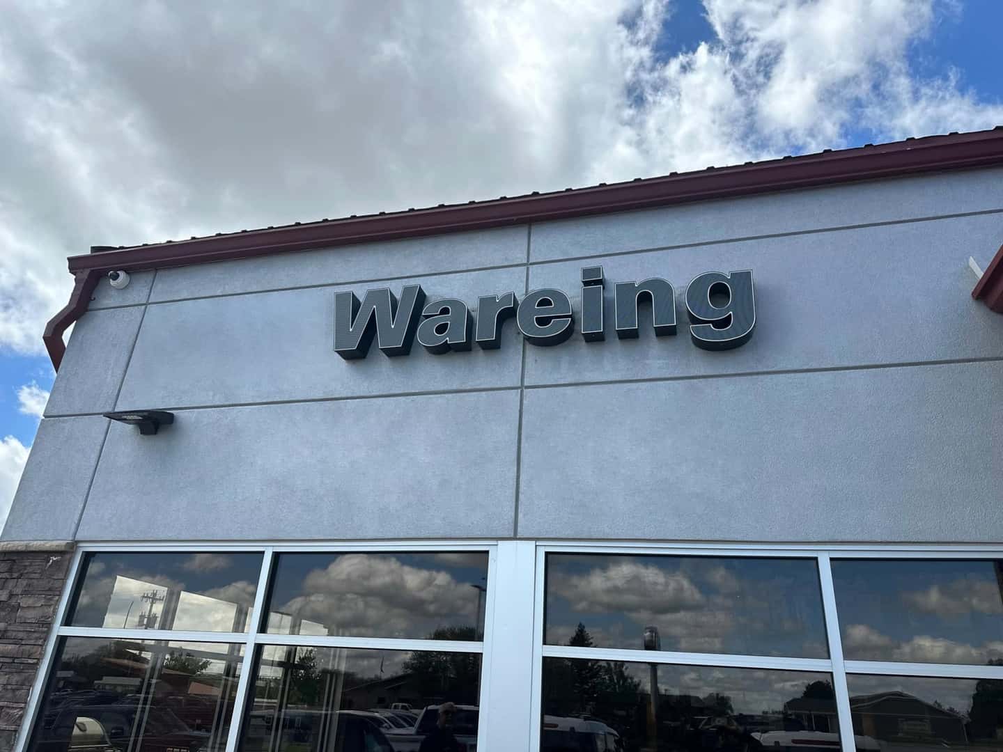 Wareing Belle Fourche Ford Signage on Building
