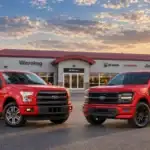 2015 and current-generation Ford F-150 trucks at Wareing Belle Fourche