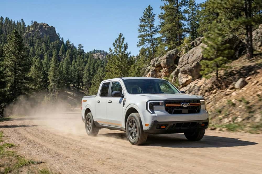 2026 Ford Maverick on Black Hills forest road