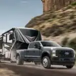 Ford-Super-Duty-Towing-a-Fift-Wheel-RV