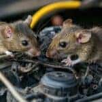 Mice in engine compartment eating wires