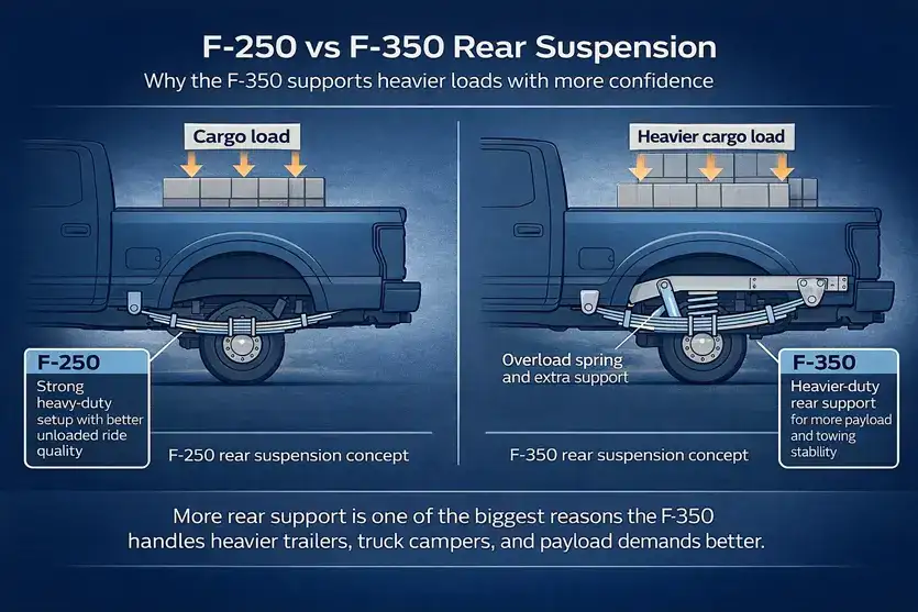 F250 Vs F350 Towing Capacity