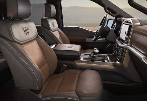 2026 Ford F-150 premium interior features