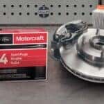 Ford Motorcraft Parts on Counter