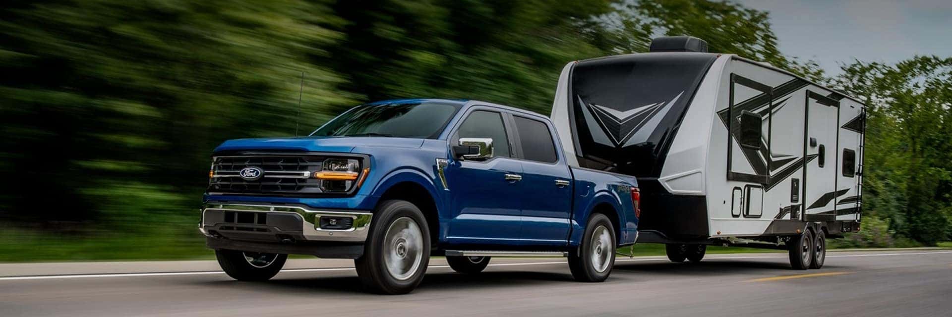 2025 ford f-150 towing on road