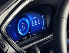 12 3-inch digital instrument cluster