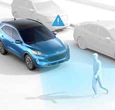 pre-collision assist with automatic emergency brakingaeb 