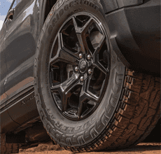 unique wheel badging