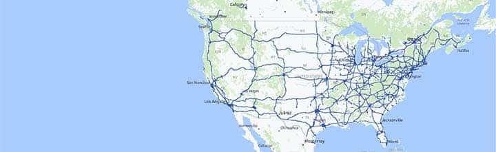 hands-free blue zone coverage map