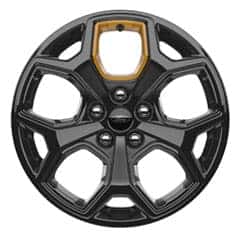 18 High Gloss Black-Painted Aluminum with Tremor Orange Accents