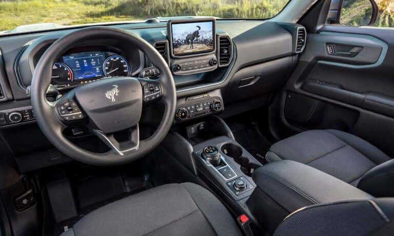 2025 Ford Bronco Interior Front Wheel And Dashboard