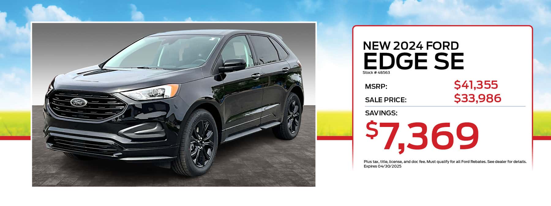 2024 Ford Edge Offer | StateWide Ford