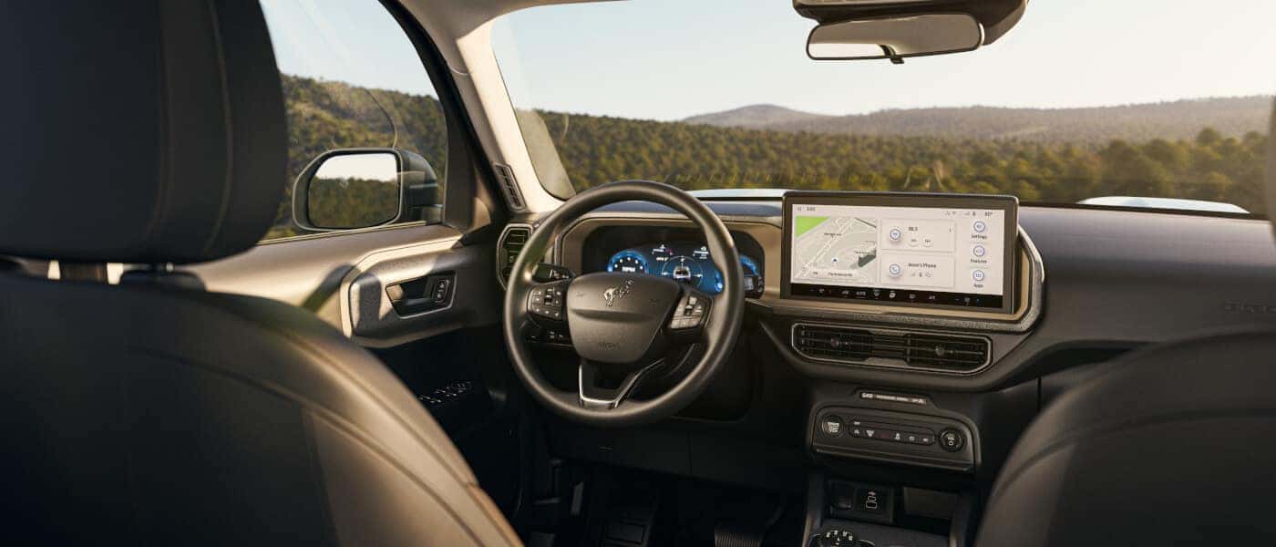 2025 Ford Bronco Sport Interior Front Dashboard And Seats