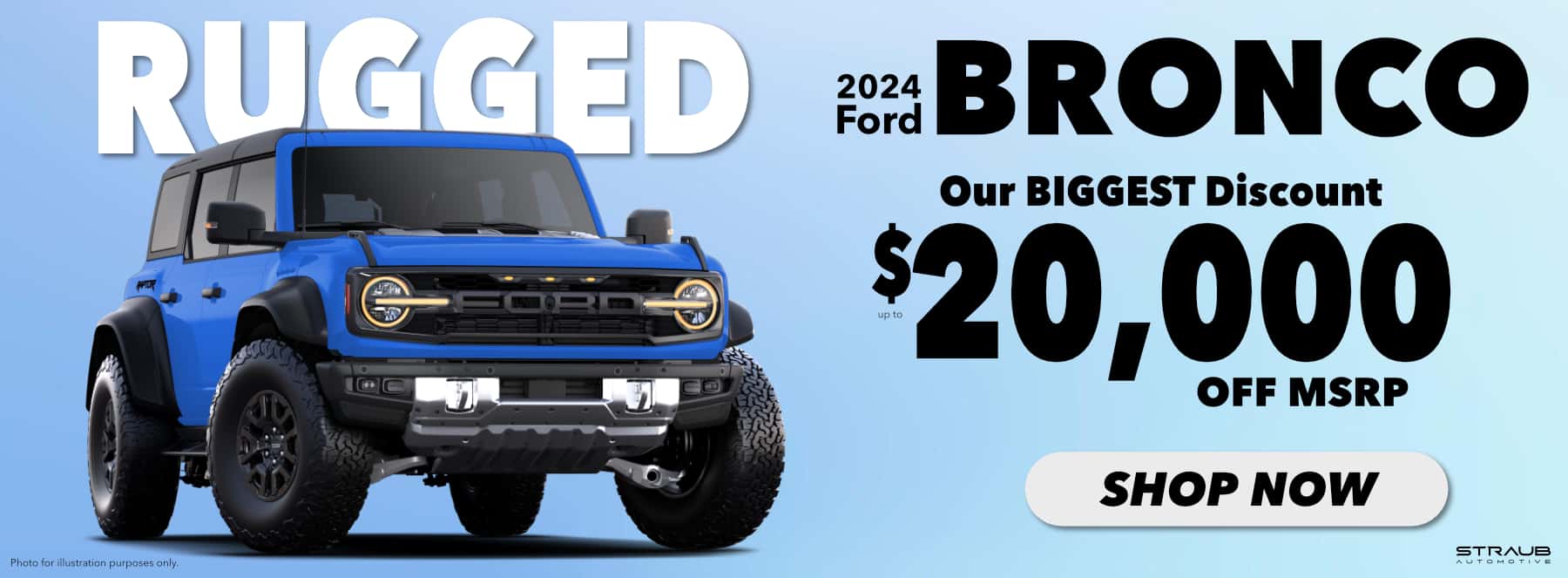 24 Bronco Discount FEB 25