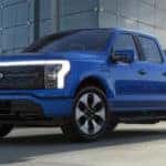 Sunrise Ford F-150 Lightning Blue Exterior