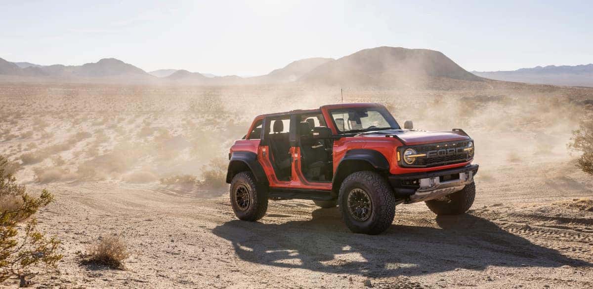 Sunrise Ford 2022 Ford Bronco Raptor Red Exterior