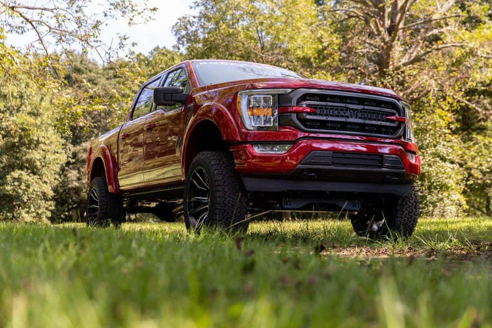 Red Ford F-150 Rocky Ridge 2024 Sunrise Ford