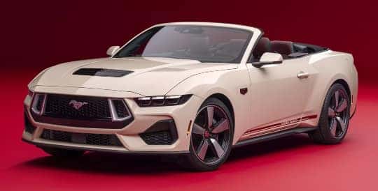 Oxford White Ford Mustang GT Premium 2025