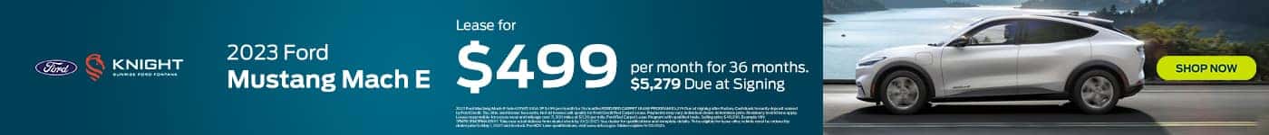 Lease for $499 per month for 36 months $5,279 Due at Signing