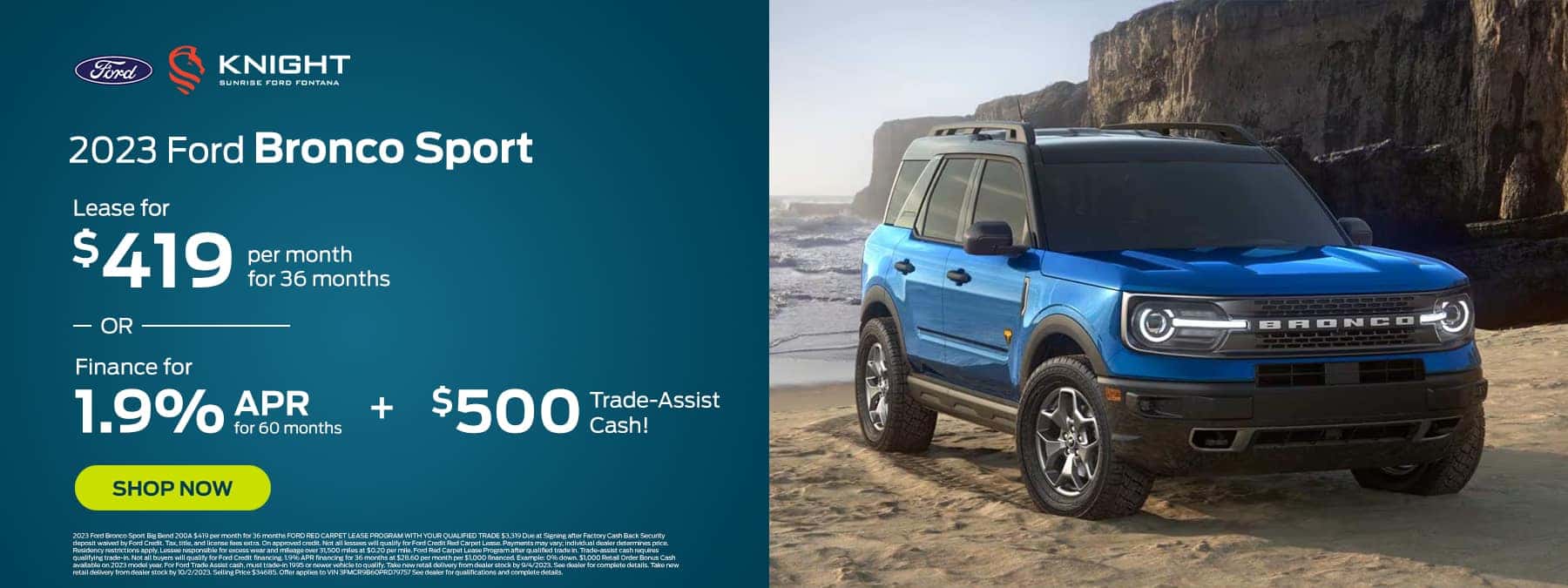 2023 Bronco Sport