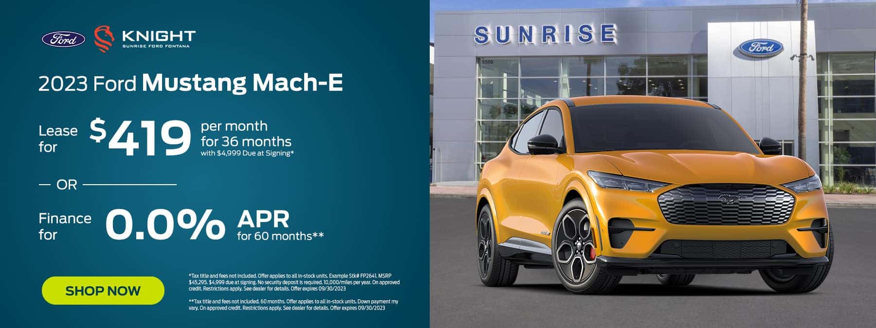2023 Ford Mustang Mach E