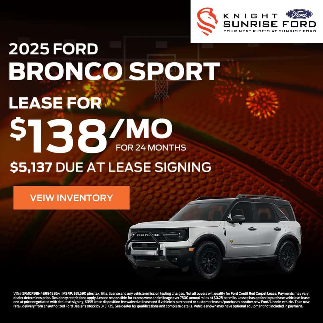 2025 Ford Bronco Sport