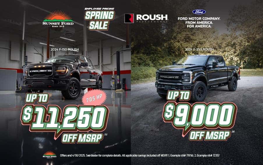 Roush April offers